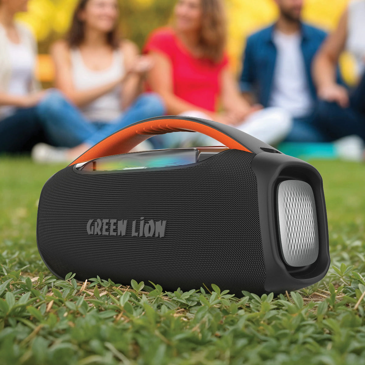 Green Lion Beam Pro Portable Speakerwith Microphone 120 W - Black – image 4