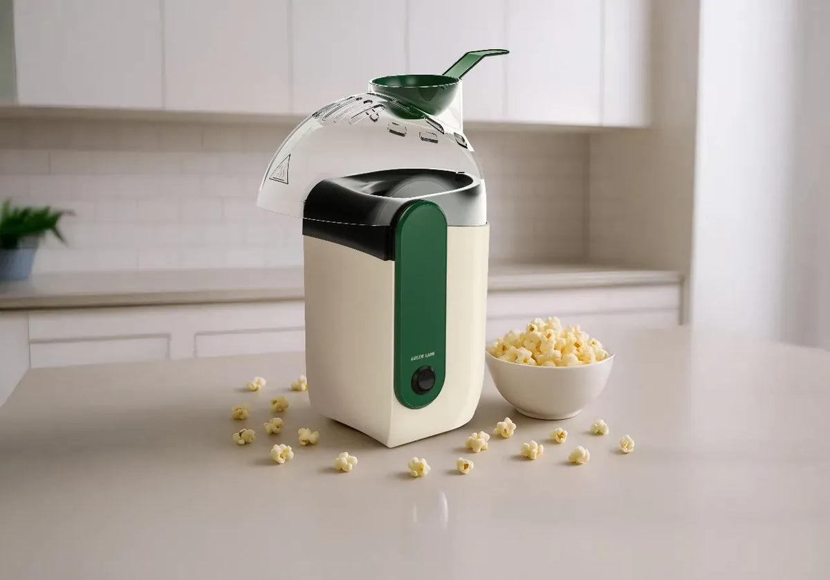 Green Lion Pop Mate Popcorn Maker 1200 W - White – image 6