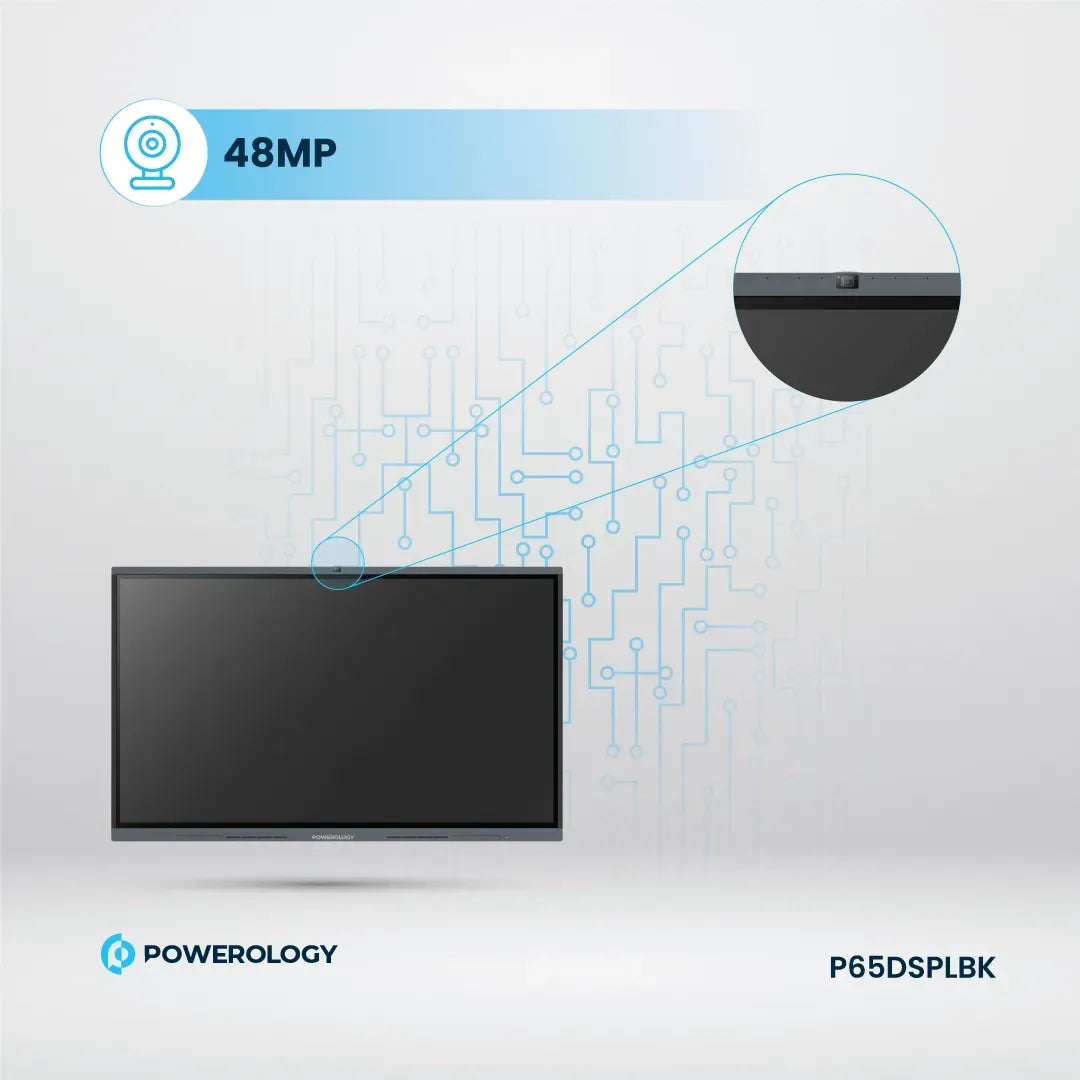 Powerology Dual Windows Android Interactive Smartboard 65 Black – image 23