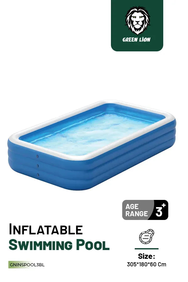 Green Lion Inflatable Swimming Pool - Blue – image 7