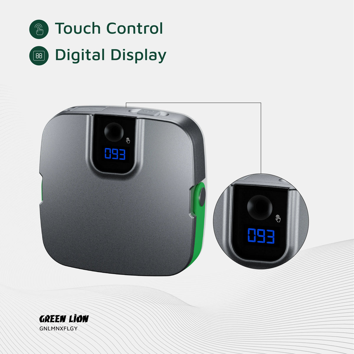 Green Lion Lumenix Portable LED Light with Power Bank 2000mahx2 Gray – image 9