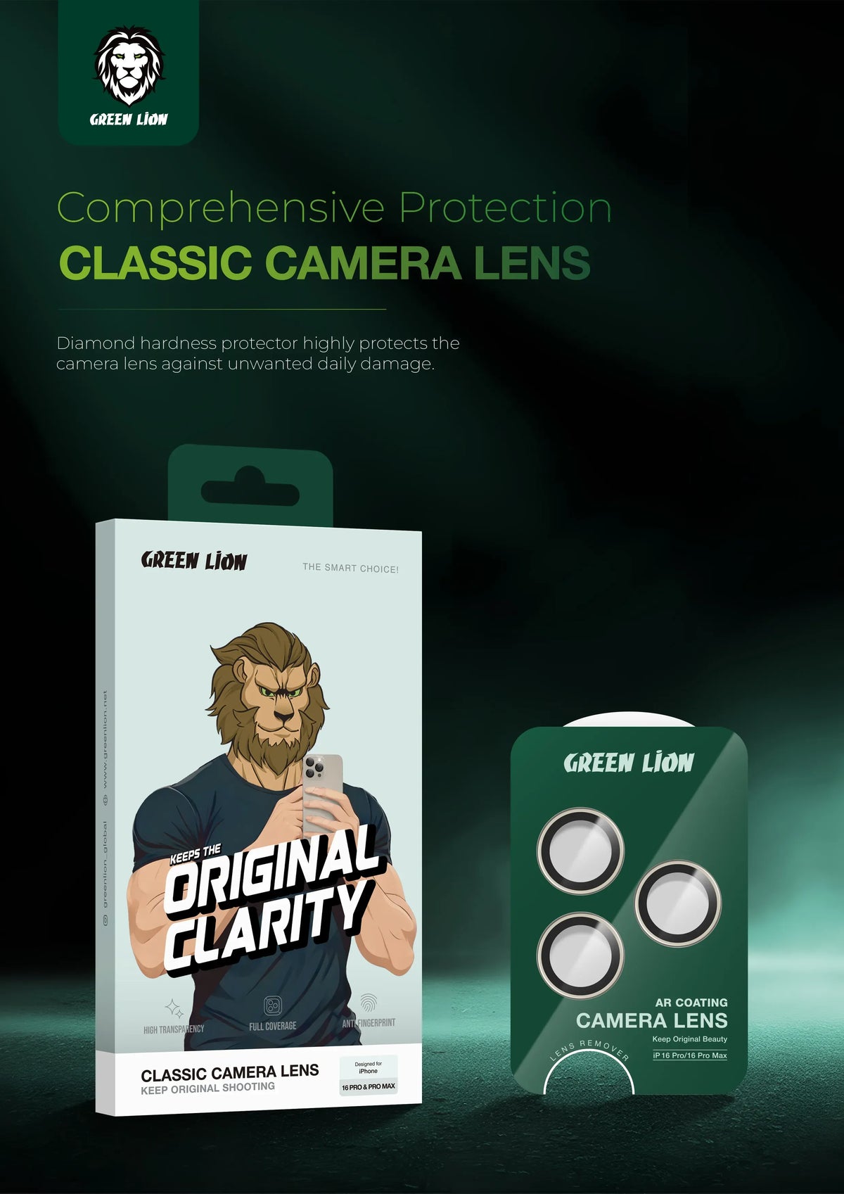 Green Lion Classic Camera Lens - Natural Titanium – image 8