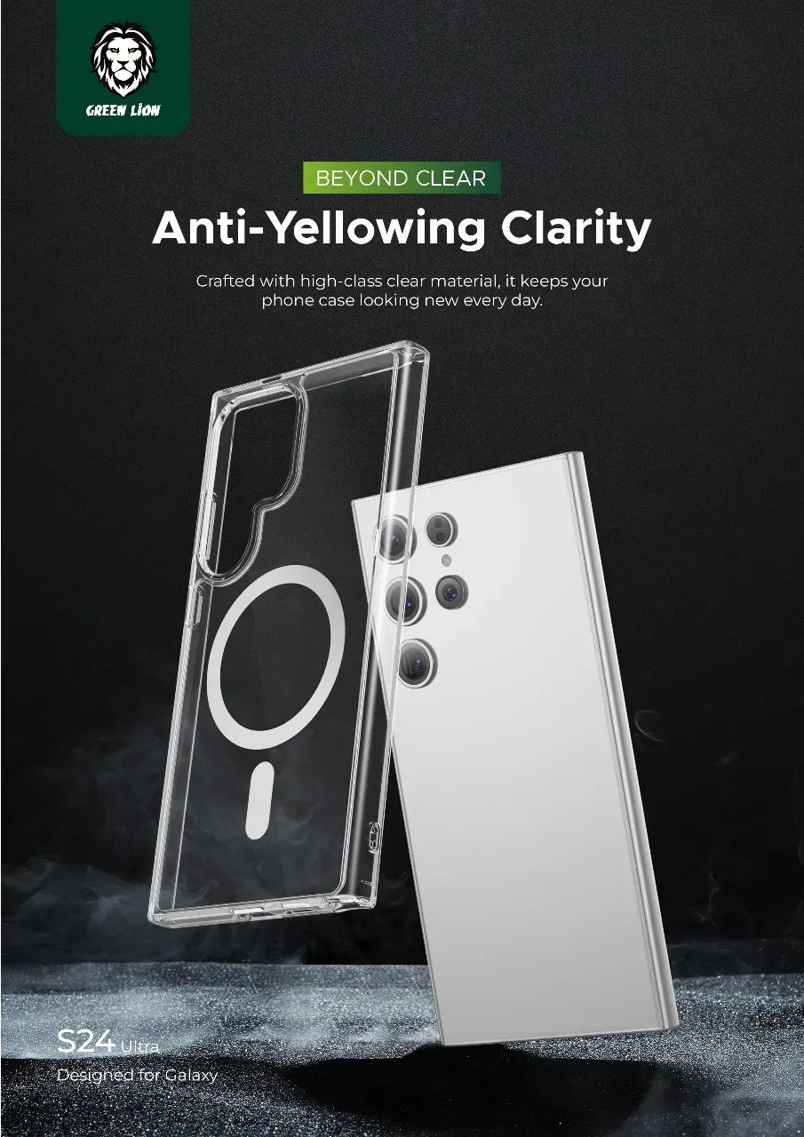 Green Lion Mag Safe Crystal Clear Ultra Drop Protection Case – image 12