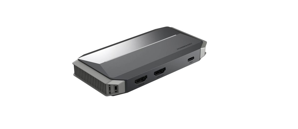 Powerology Capture Card C 3 2 Gen1 Input Loopout Hdmi 2 0 Aux 1 Out in Mic Support 4k 30hz – image 8