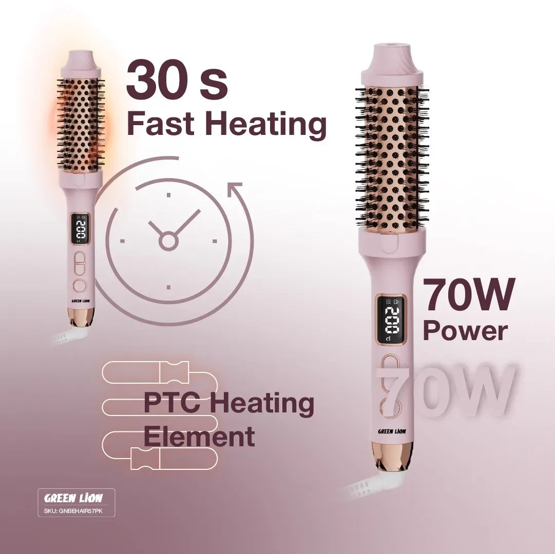 Green Lion BELLAHair Styling Comb - Pink – image 5