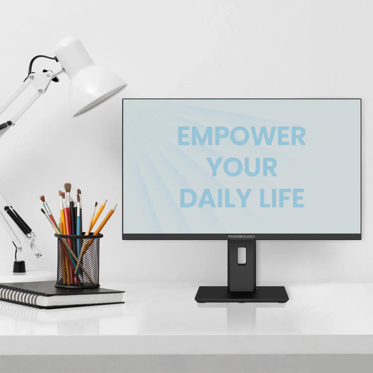 Powerology 27 4k Office Monitor with Rgb Light Black – image 22