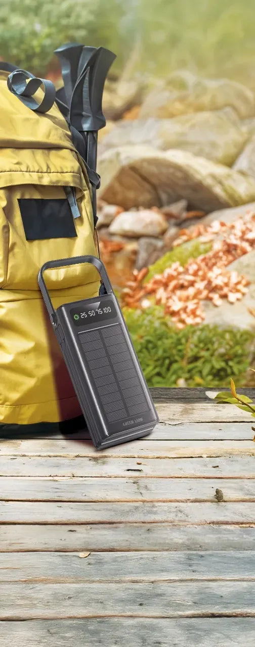 Green Lion Solar X 30000mAh Power Bank PD 20w Black – image 2