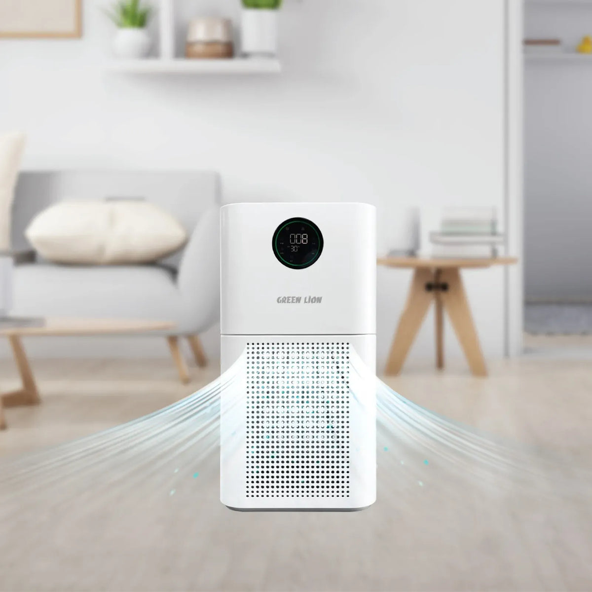 Green Lion Intelligent Air Purifier - White – image 2