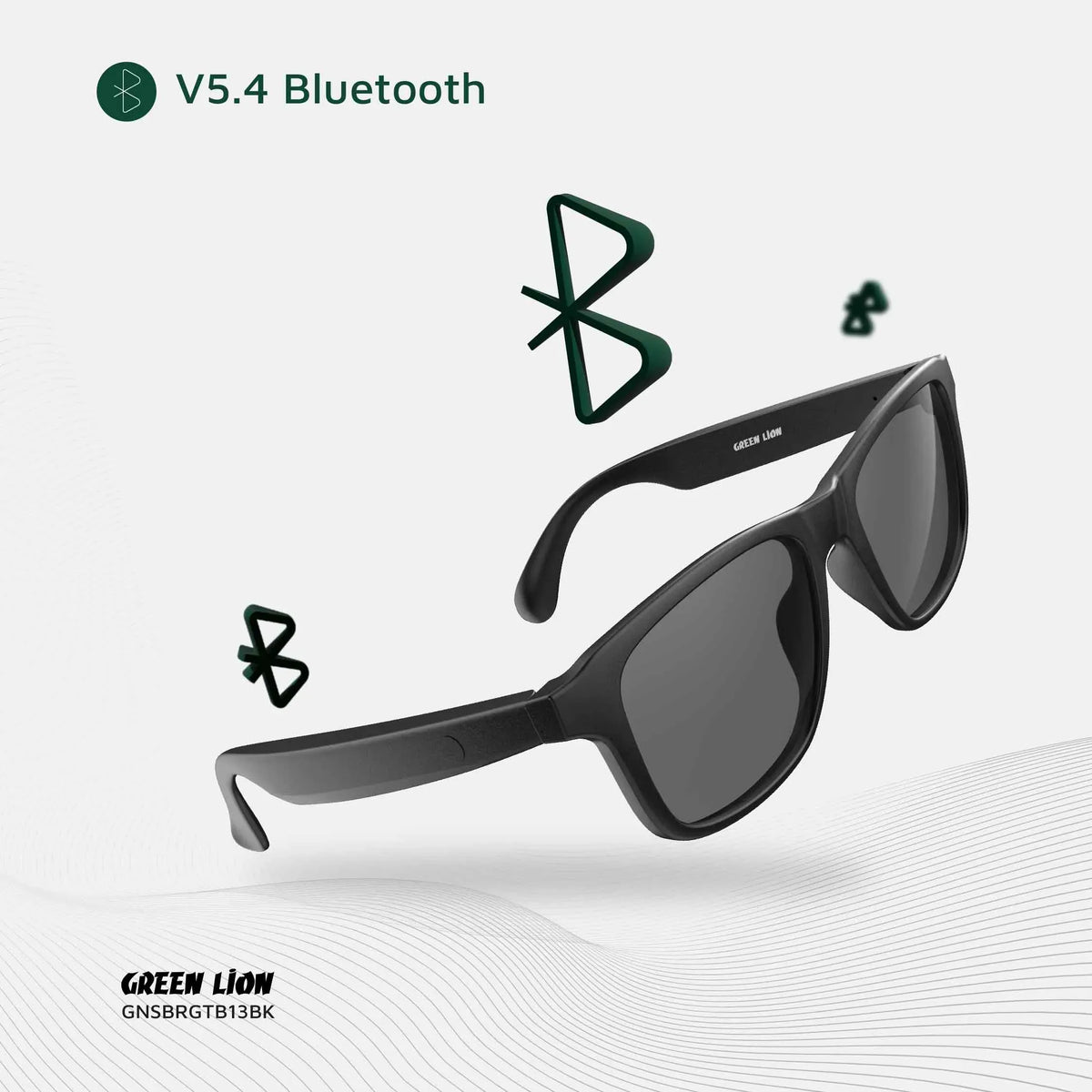 Green Lion Sydney Smart Glasses Black – image 17
