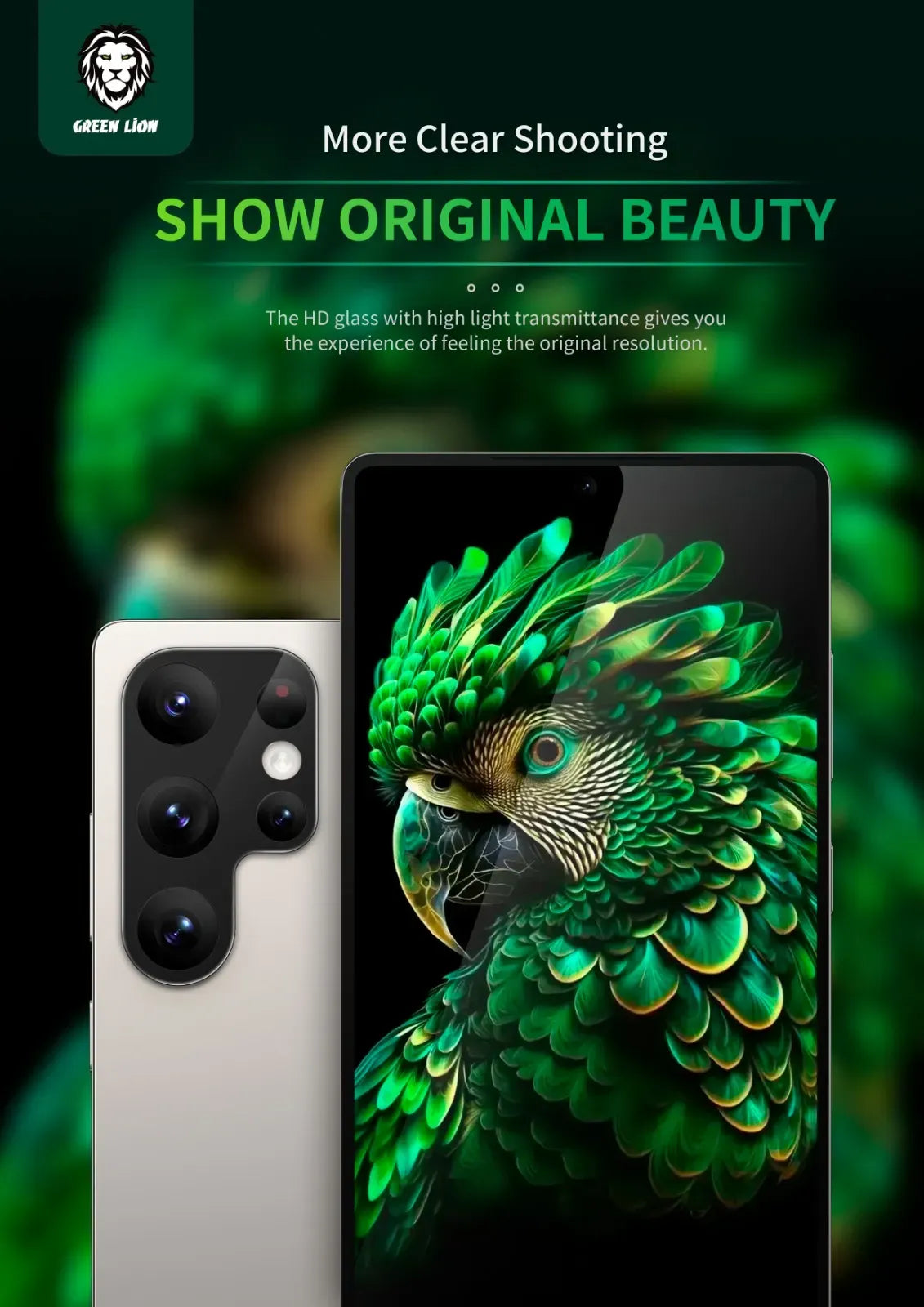 Green Lion Acrylic Lens Protector - Black – image 8