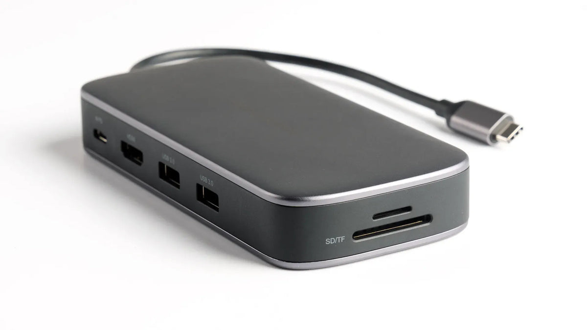Powerology 512gb USB C Hub Ssd Drive All in One Connectivity Storage PD 100w Gray – image 3
