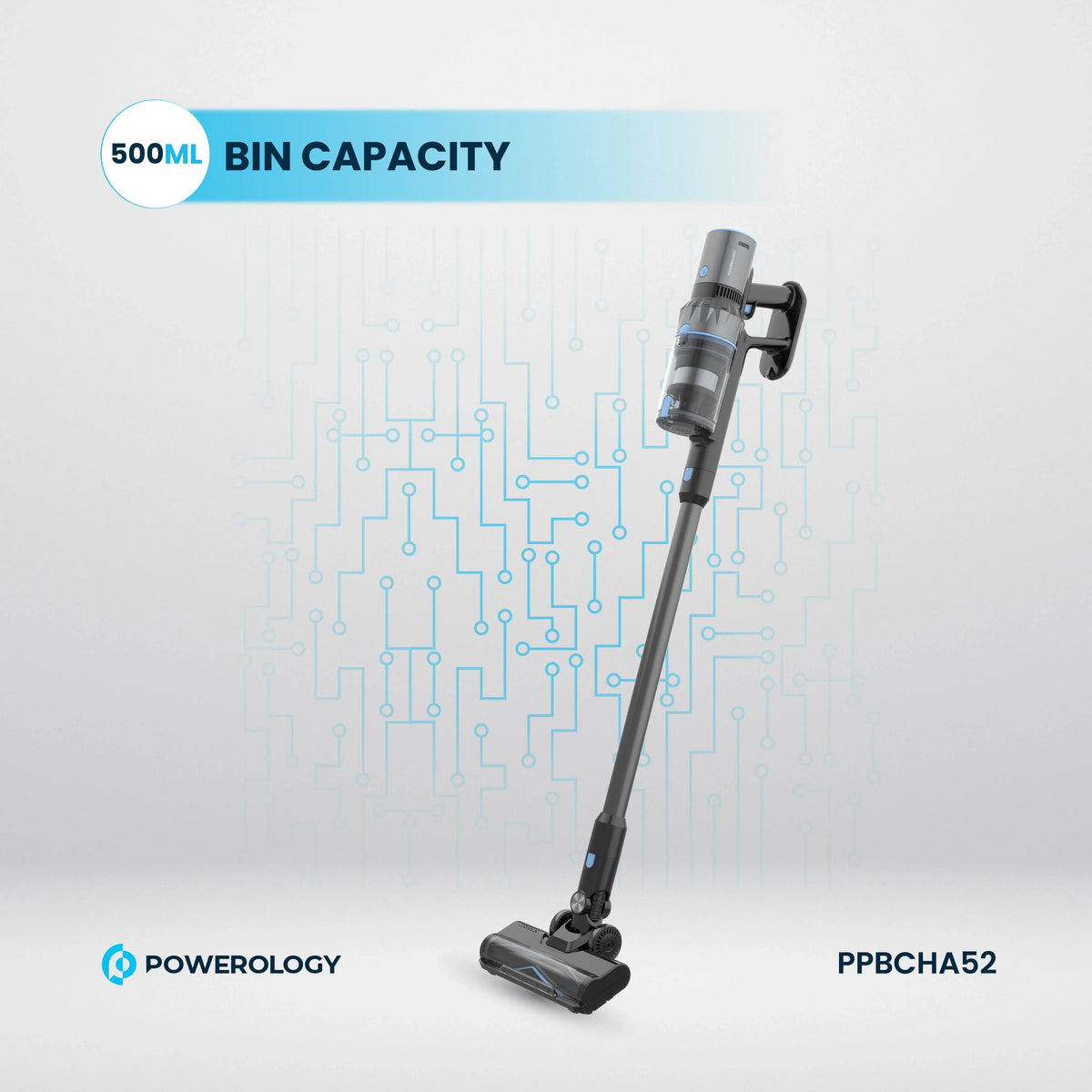 Powerology Cordless Stick Vacuum Black – image 6