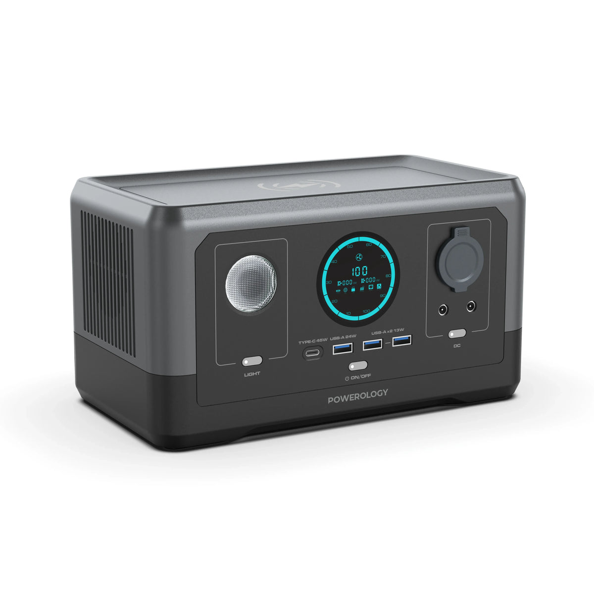 Powerology Portable Power Generator Fast Charging 76800mAh 300w Black – image 11