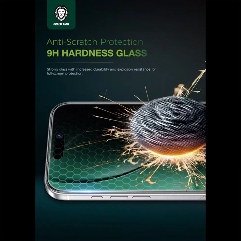 Green Lion 3 DSilicone Plus Screen Protector - Black Edge/Privacy – image 9