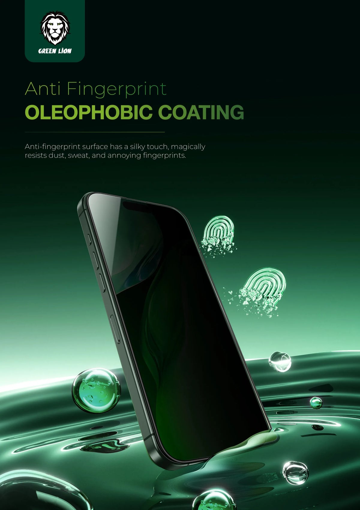 Green Lion 3 DSilicone Plus Screen Protector - Clear – image 6