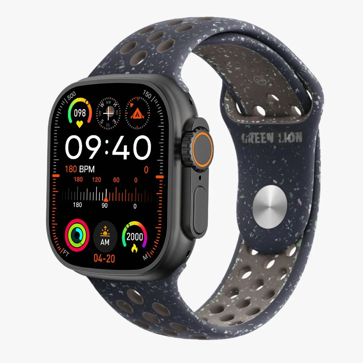 Green Lion Ultra Active Smart Watch - Black – image 2