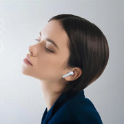 Powerology Quad ENCTrue- Wireless Earbuds - White