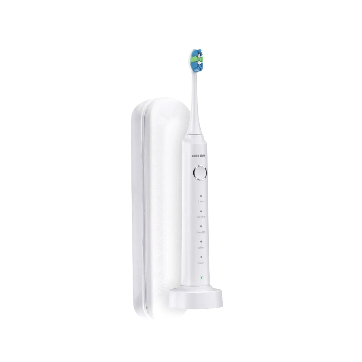 Green Lion Smart Brush Rechargeable Toothbrush White – image 3