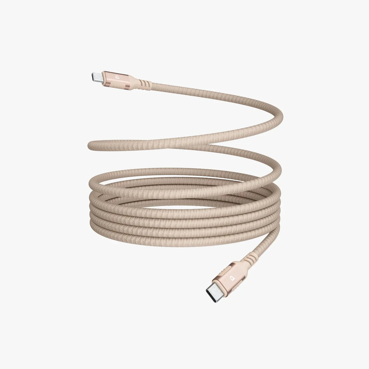Powerology Malinka Weave Magnetic USB-C 1.2 M Cable PD 60 W - Desert Titanium – image 3