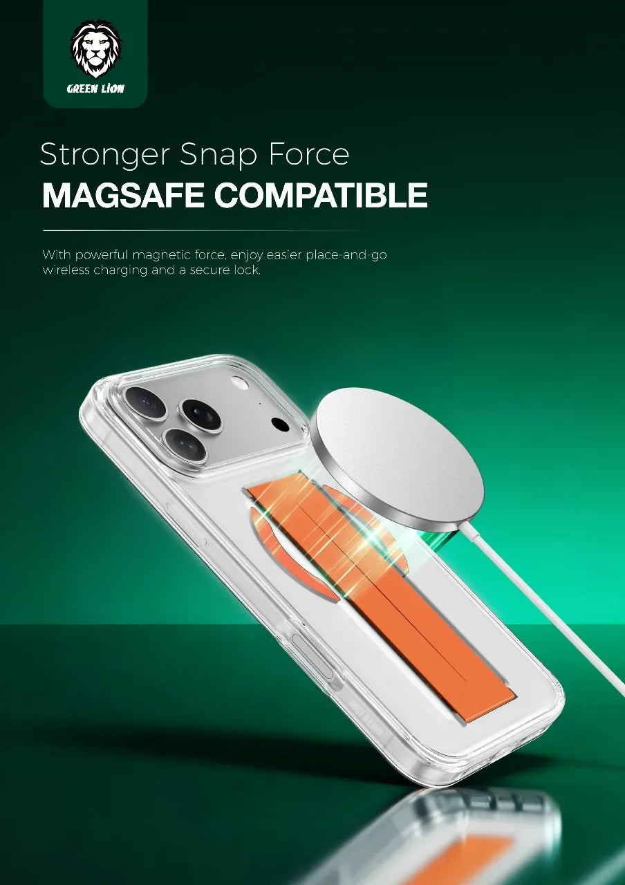 Green Lion Mag Safe Grip Case - Orange Titanium – image 2