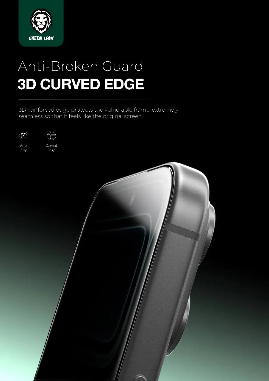 Green Lion Sir Louis 3 D Curved Privacy - Black Edge/Privacy – image 6