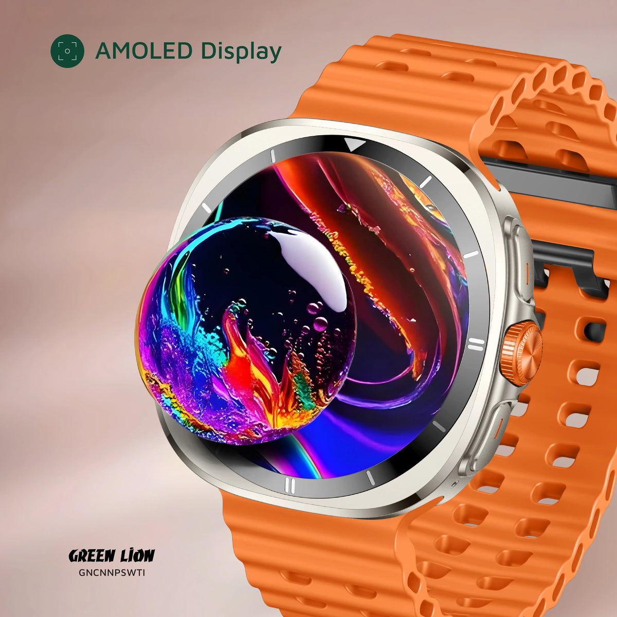 Green Lion Connect Pro Smart Watch - Titanium – image 10