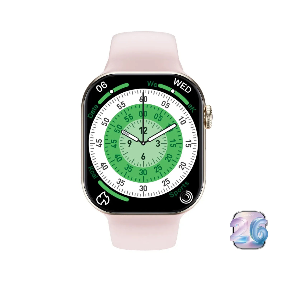 Green Lion Communicate 42 Smart Watch-42 mm - Gold