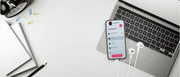 Powerology Type-CStereo Earphones - White