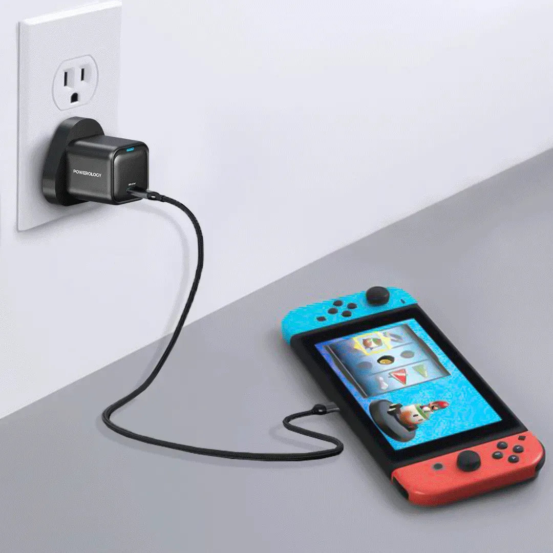 Powerology Ultra Compact Gan Charger Black – image 11