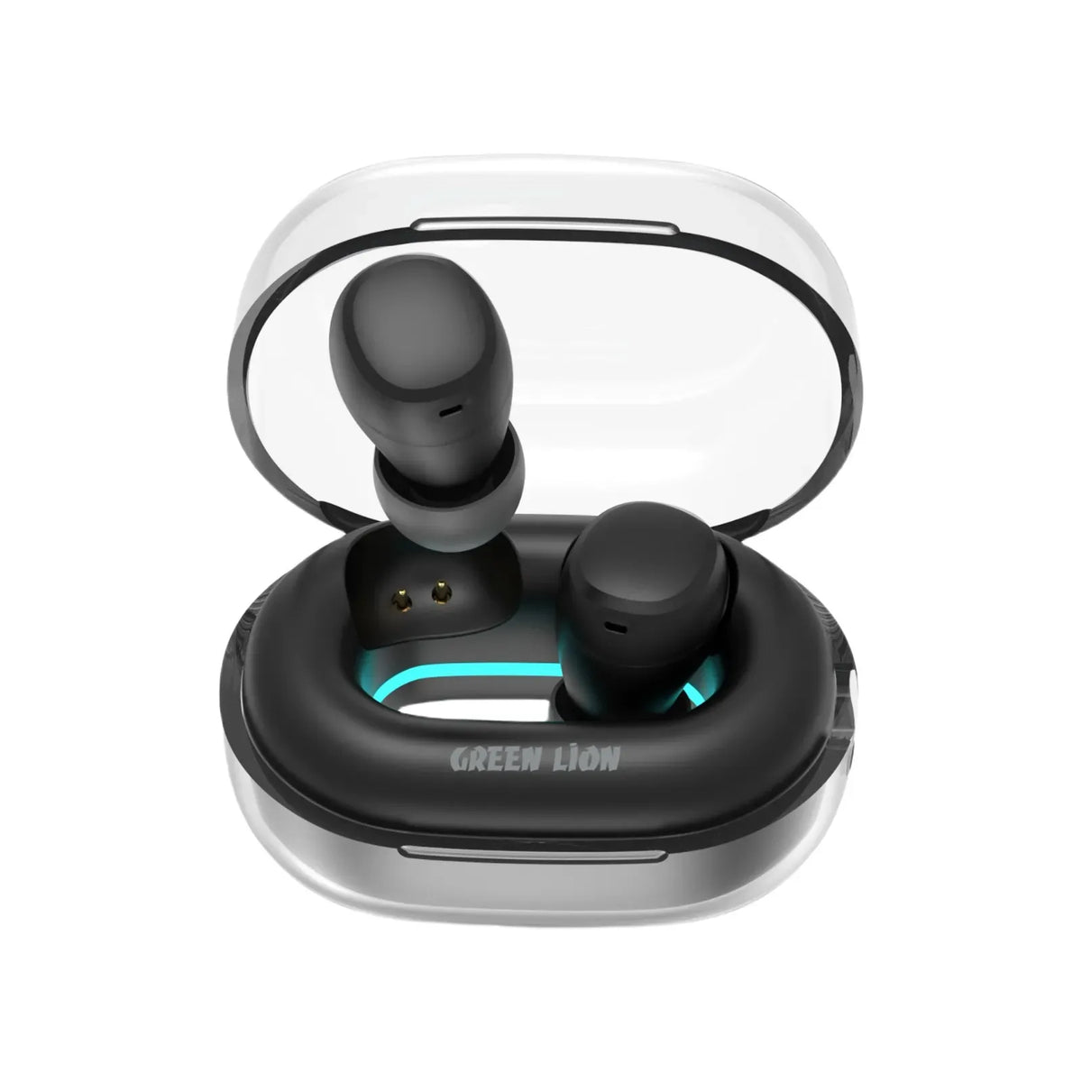 Green Lion Denver True Wireless Earbuds - Black