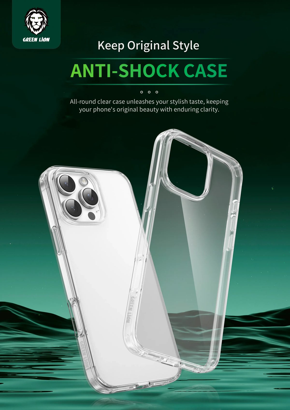 Green Lion 4 In 1 Defender Pack - Transparent – image 10