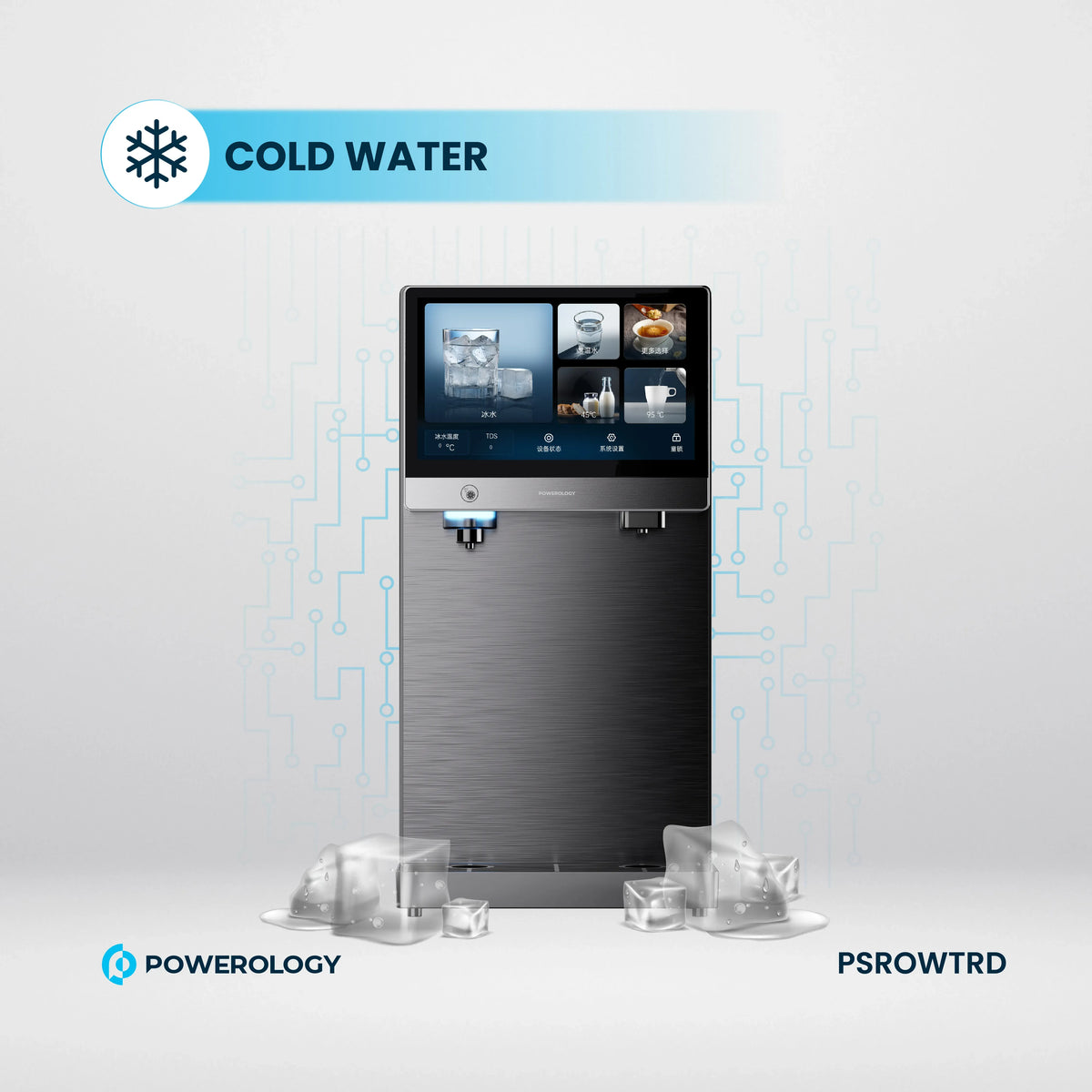 Powerology 4 Stage Reverse Osmosis Water Purifier Dispenser Black – image 15