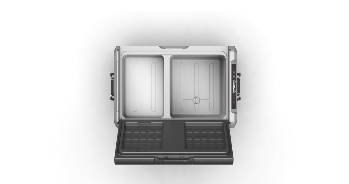 Powerology Small Dual Compartment Fridge and Freezer – image 1