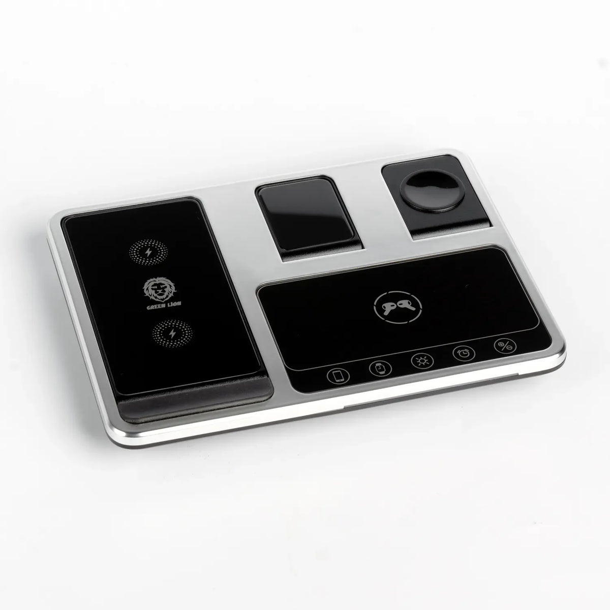 Green Lion 4 in 1 Wireless Charging Station Gray – image 5