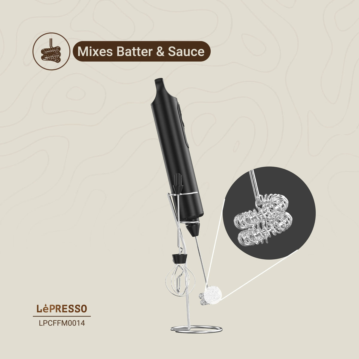 LePresso 3 in 1 Frother Black – image 16
