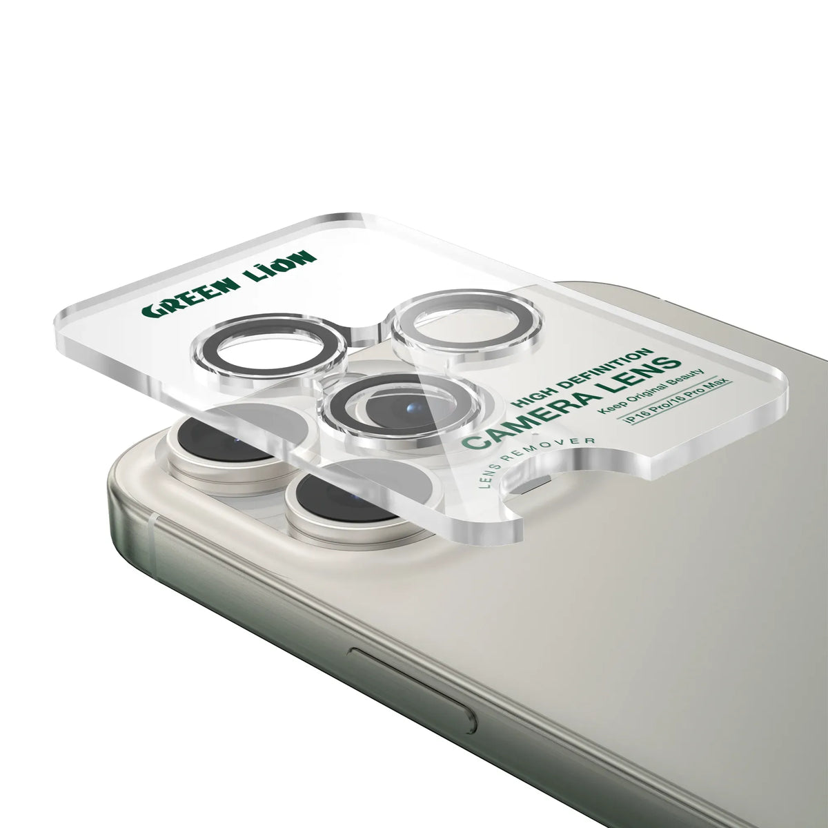 Green Lion Trio Camera Lens for Iphone 16 16 Plus – image 6