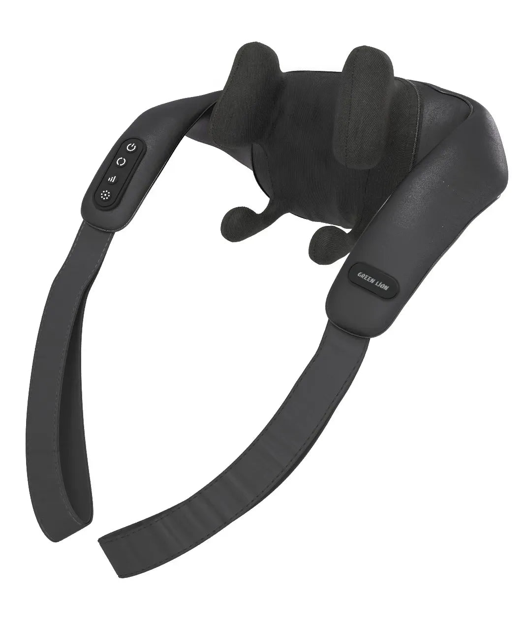 Green Lion Neck&Shoulder Rechargeable 4 Dkneading Massage - Black – image 2