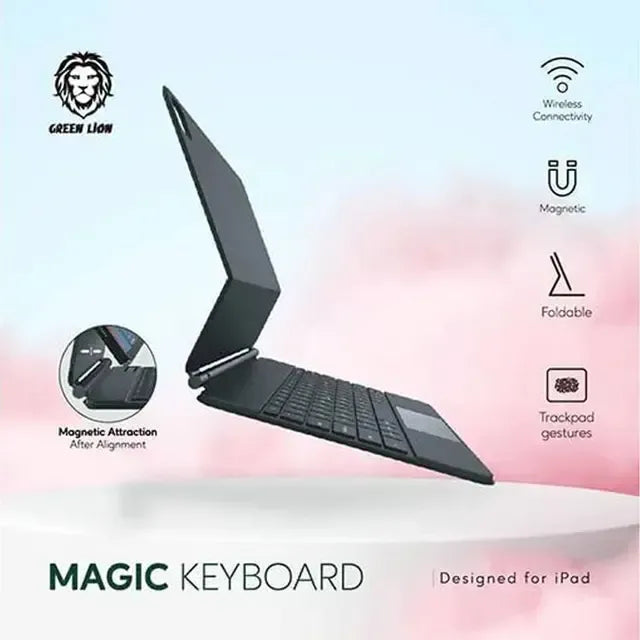 Green Lion Wireless Magic Keyboard Case - Black – image 8