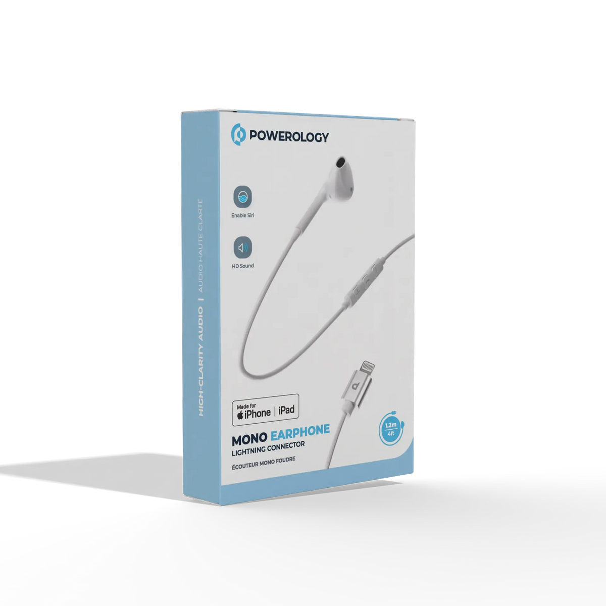 Powerology Mono Earphone Lightning Connector - White – image 9