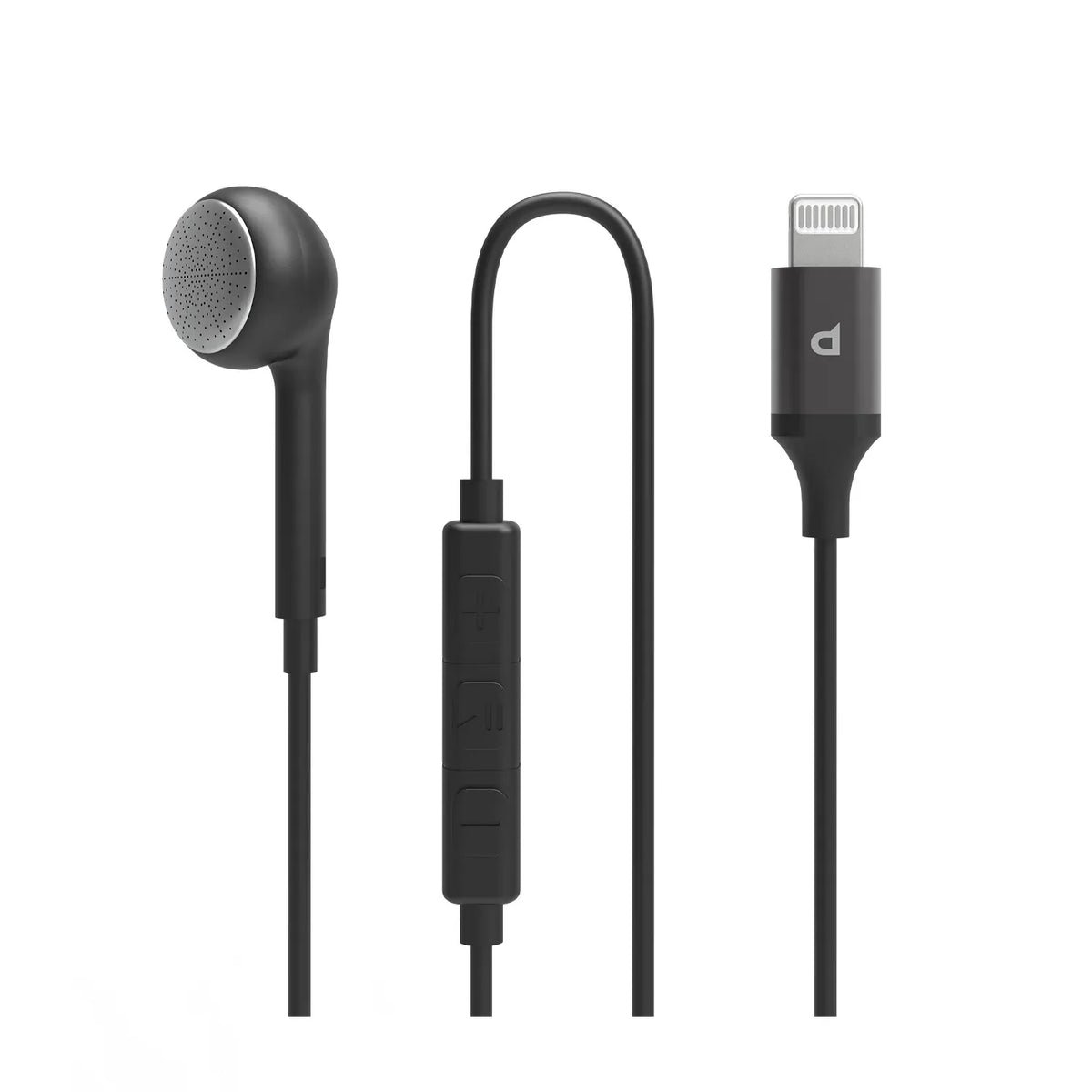 Powerology Mono Earphone Lightning Connector - Black – image 2
