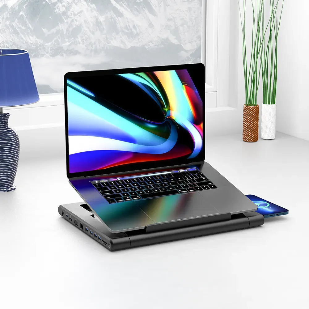 Powerology Multi Functional Pro Hub Laptop Stand – image 3