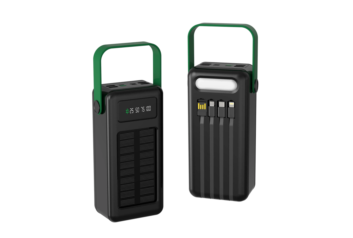 Green Lion Solar Max 50000mAh Power Bank Black – image 6