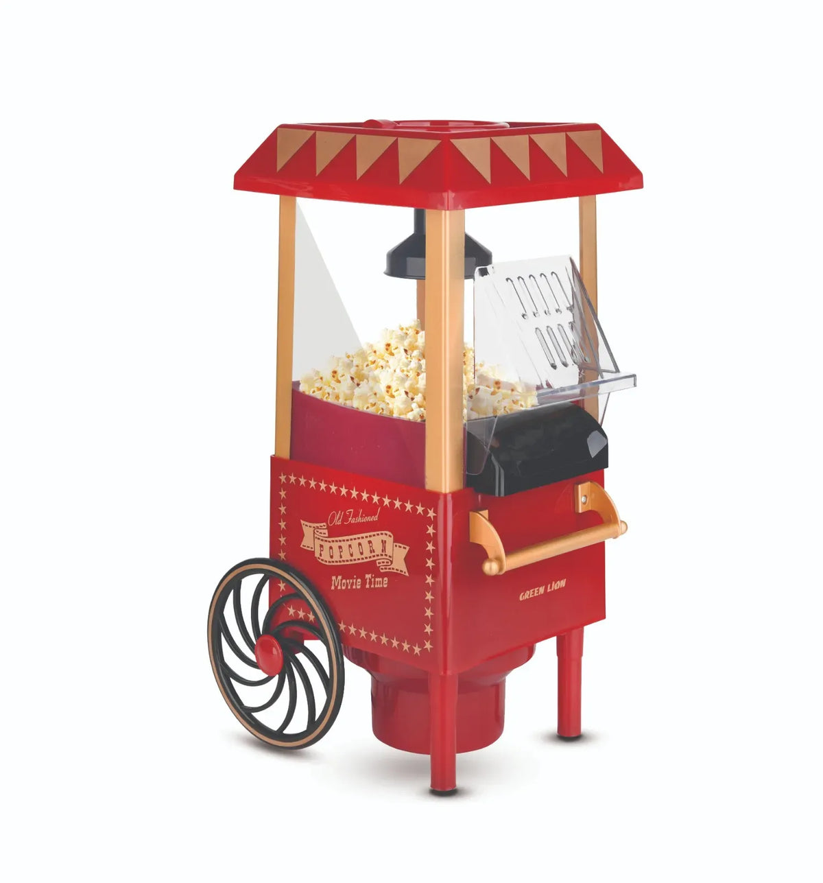 Green Lion Vintage Popcorn Maker - Red – image 2