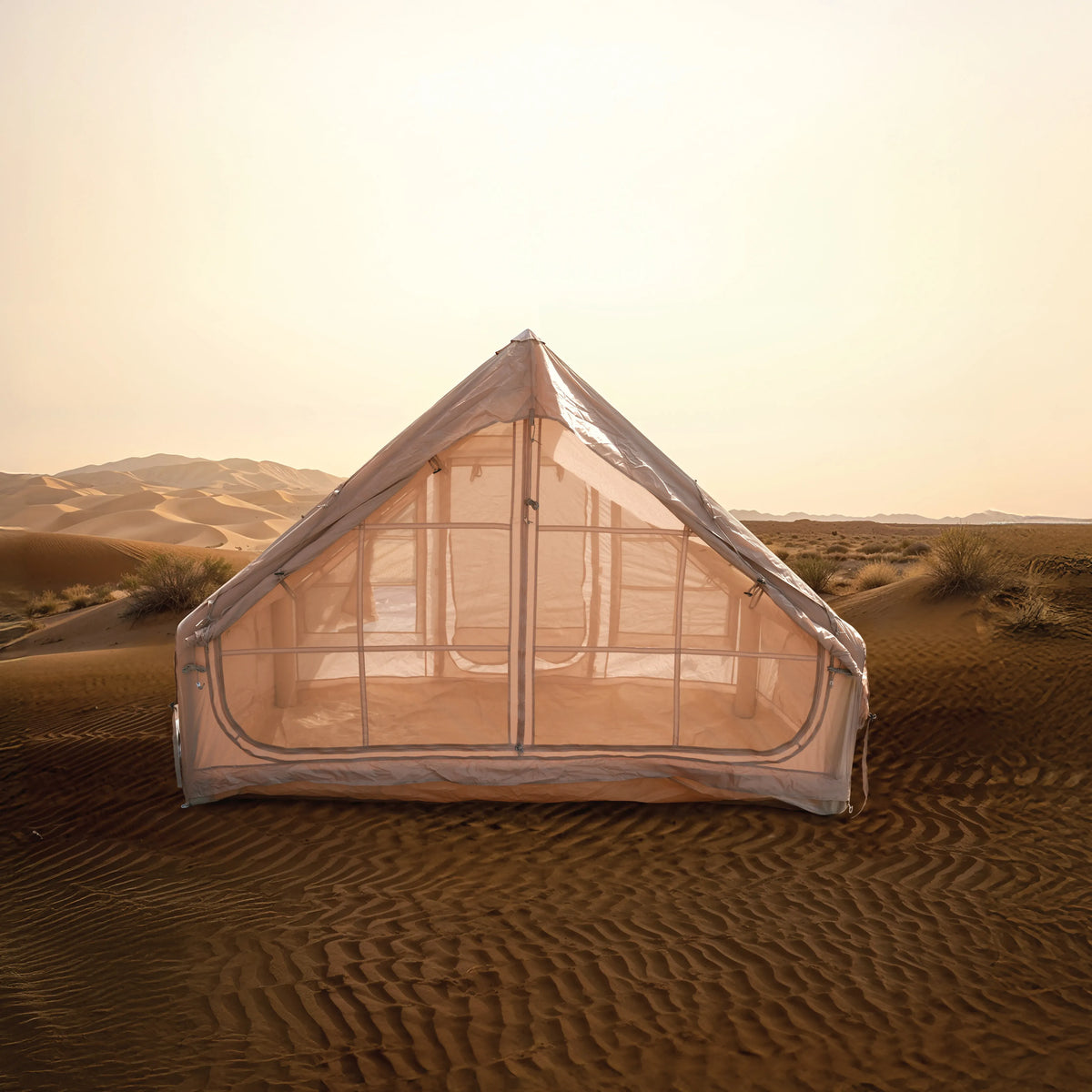 Green Lion Gt 4x Inflatable Camping Tent Beige – image 4