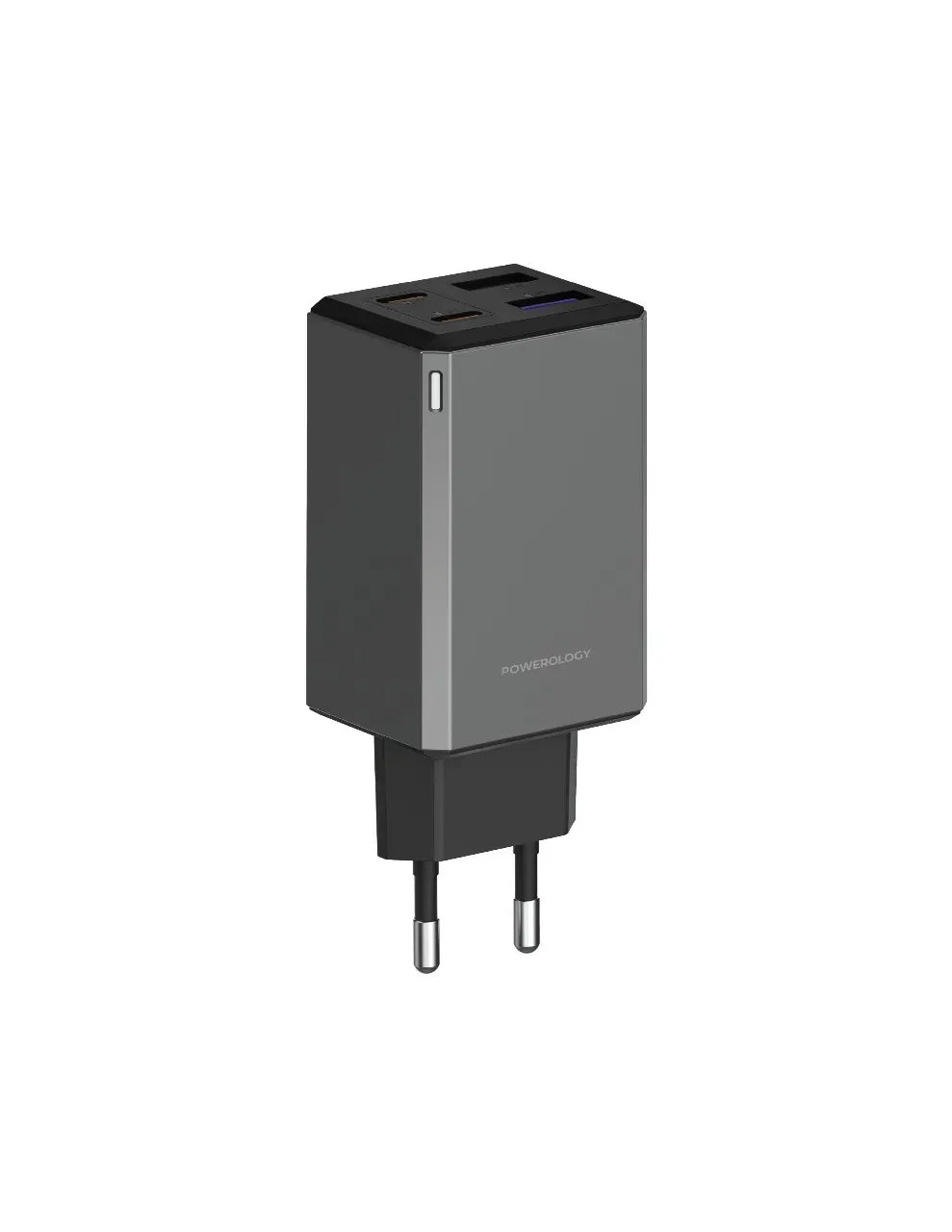 Powerology 65w Gan Multi Port Travel Adapter Grey – image 4