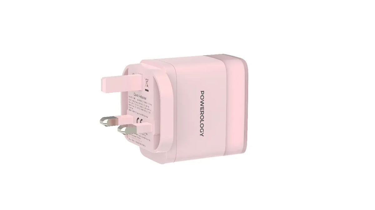 Powerology Lunex Series Fast Charging Adapter PD 65 W - Pink – image 4