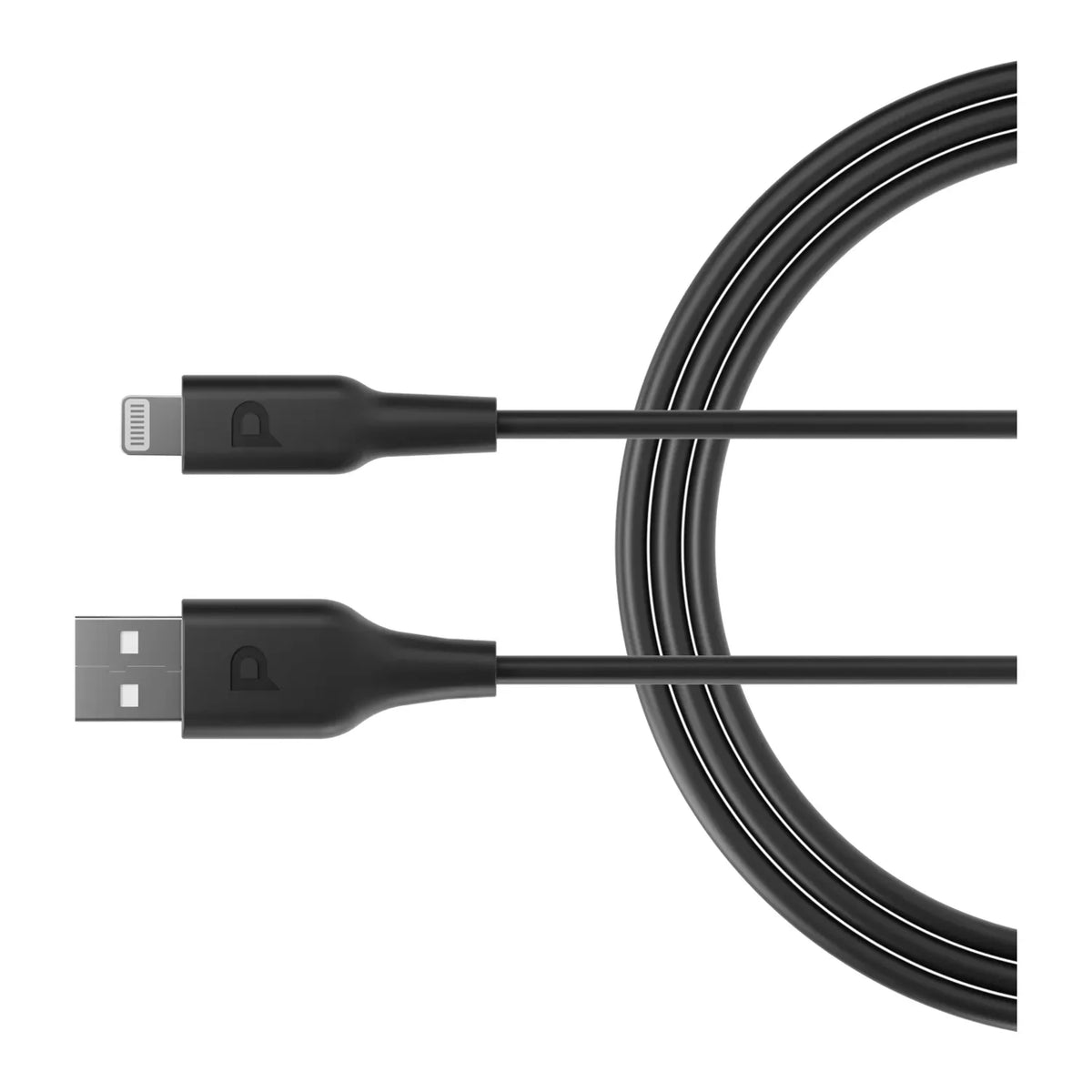 Powerology USB A to Lightning Cable 3m Black – image 3