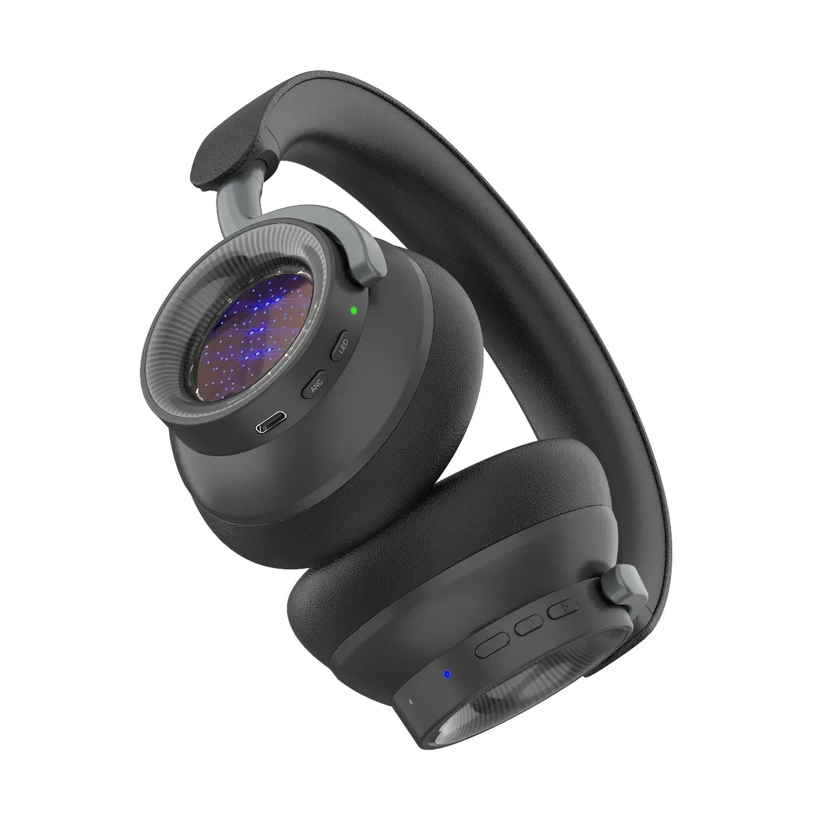 Powerology Astro ANC Wireless Headphones - Black – image 2