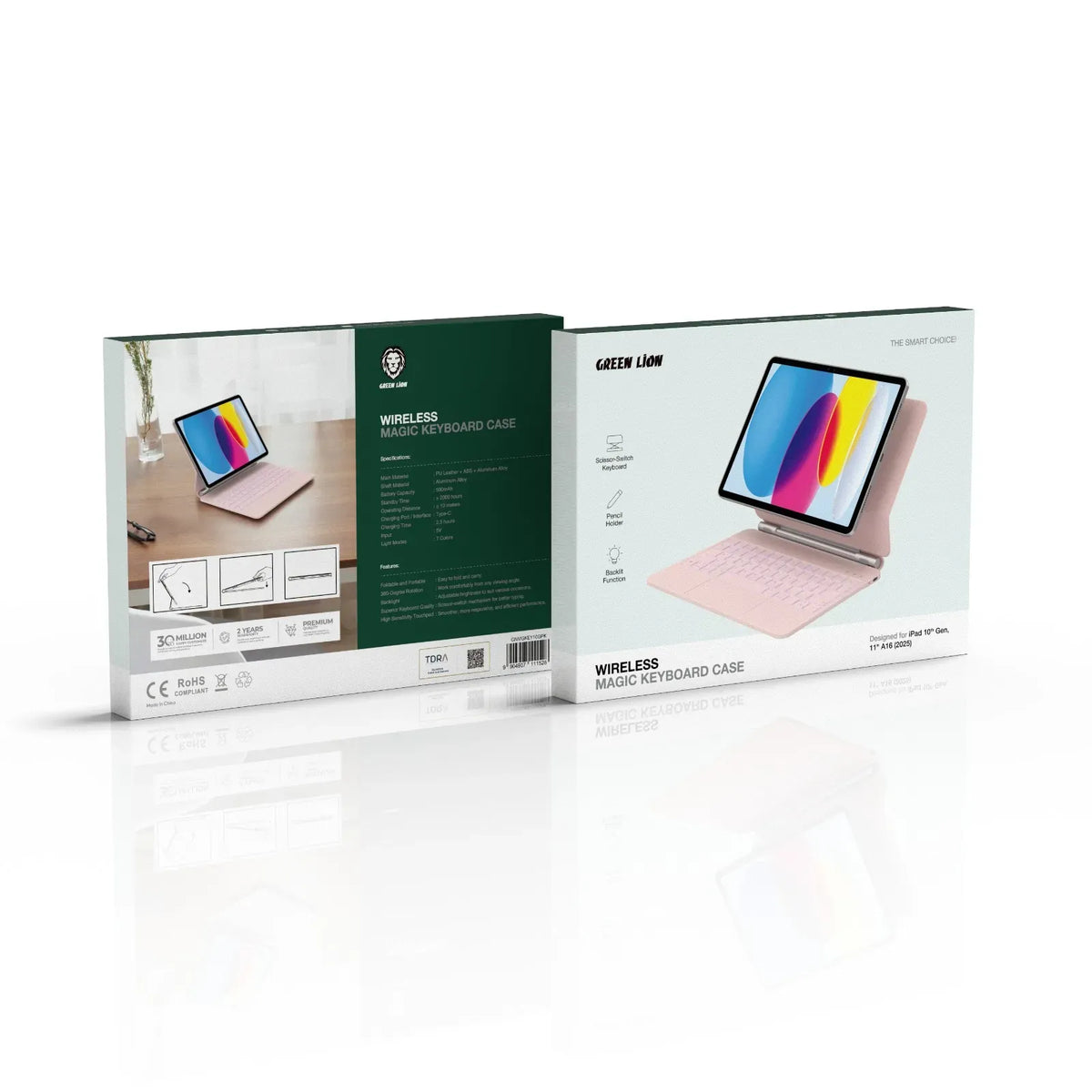 Green Lion Wireless Magic Keyboard Case - Pink – image 3
