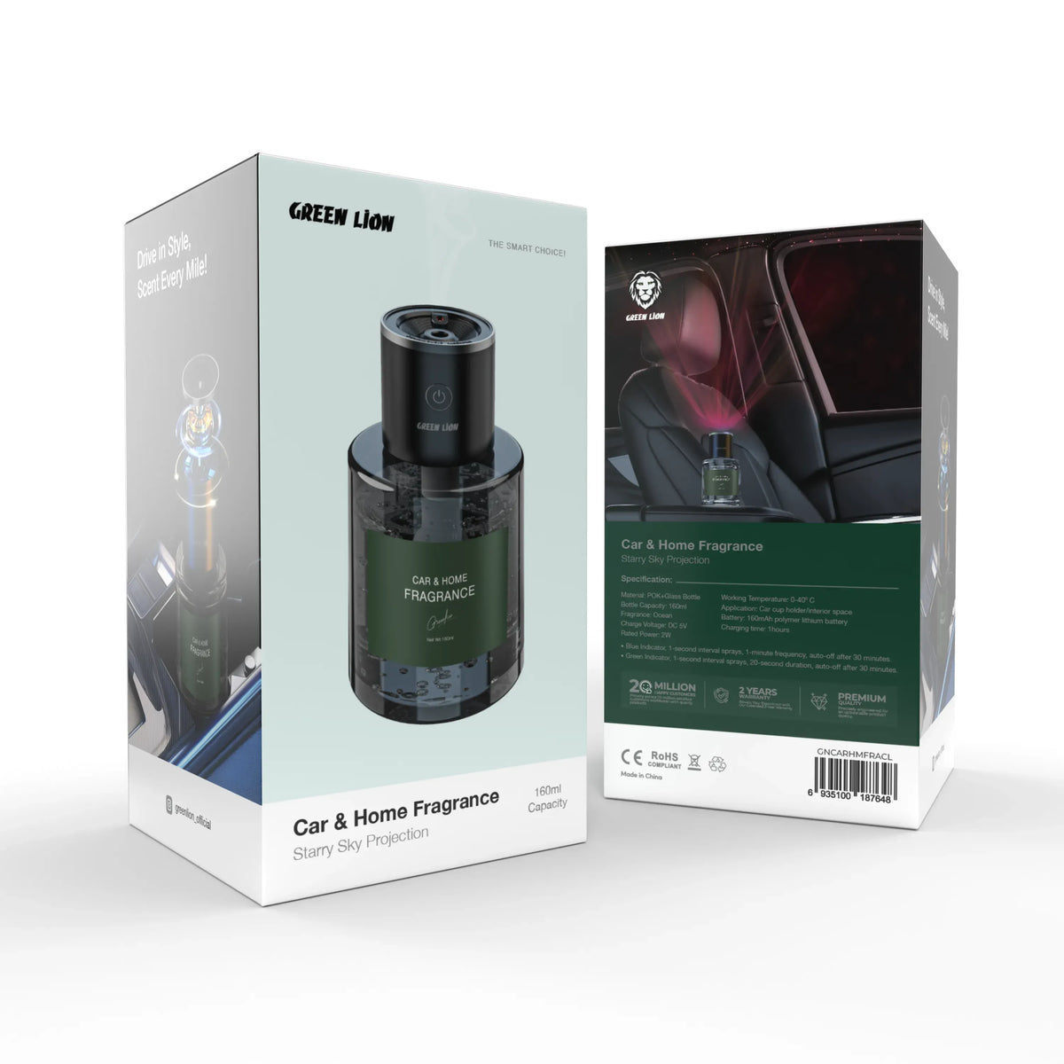 Green Lion Car and Home Fragrance Clear – image 2